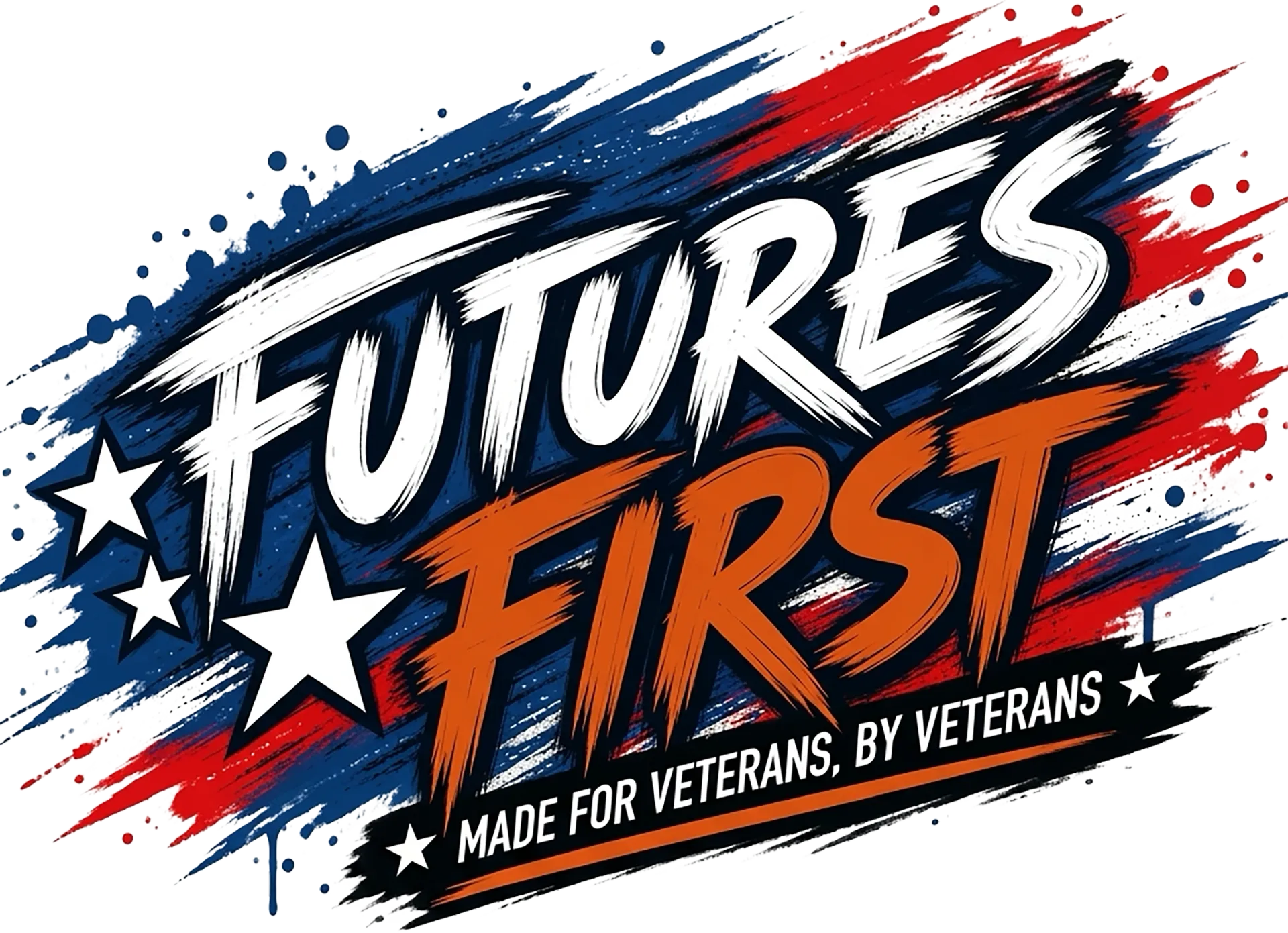 Futures First Veterans logo: made for veterans, by veterans